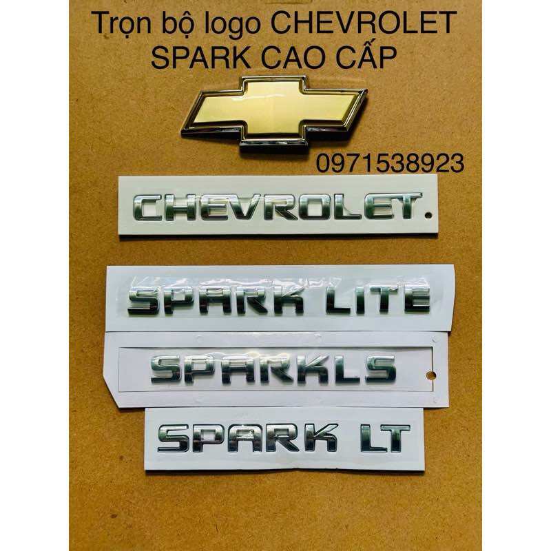 TRỌN BỘ LOGO CHEVROLET SPARK HÀNG XỊN