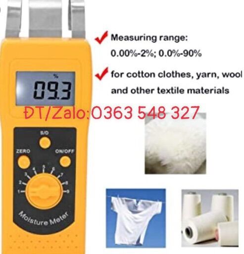 Máy Đo Độ Ẩm Vải DM200T