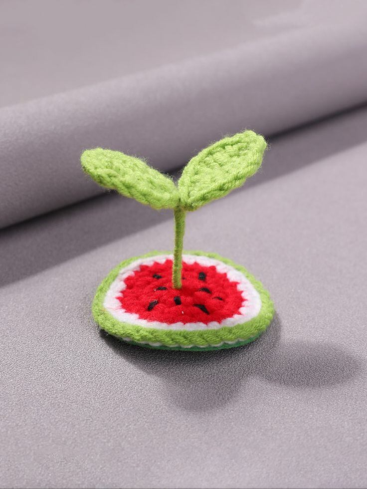 Kẹp tóc bằng len handmade dễ thương