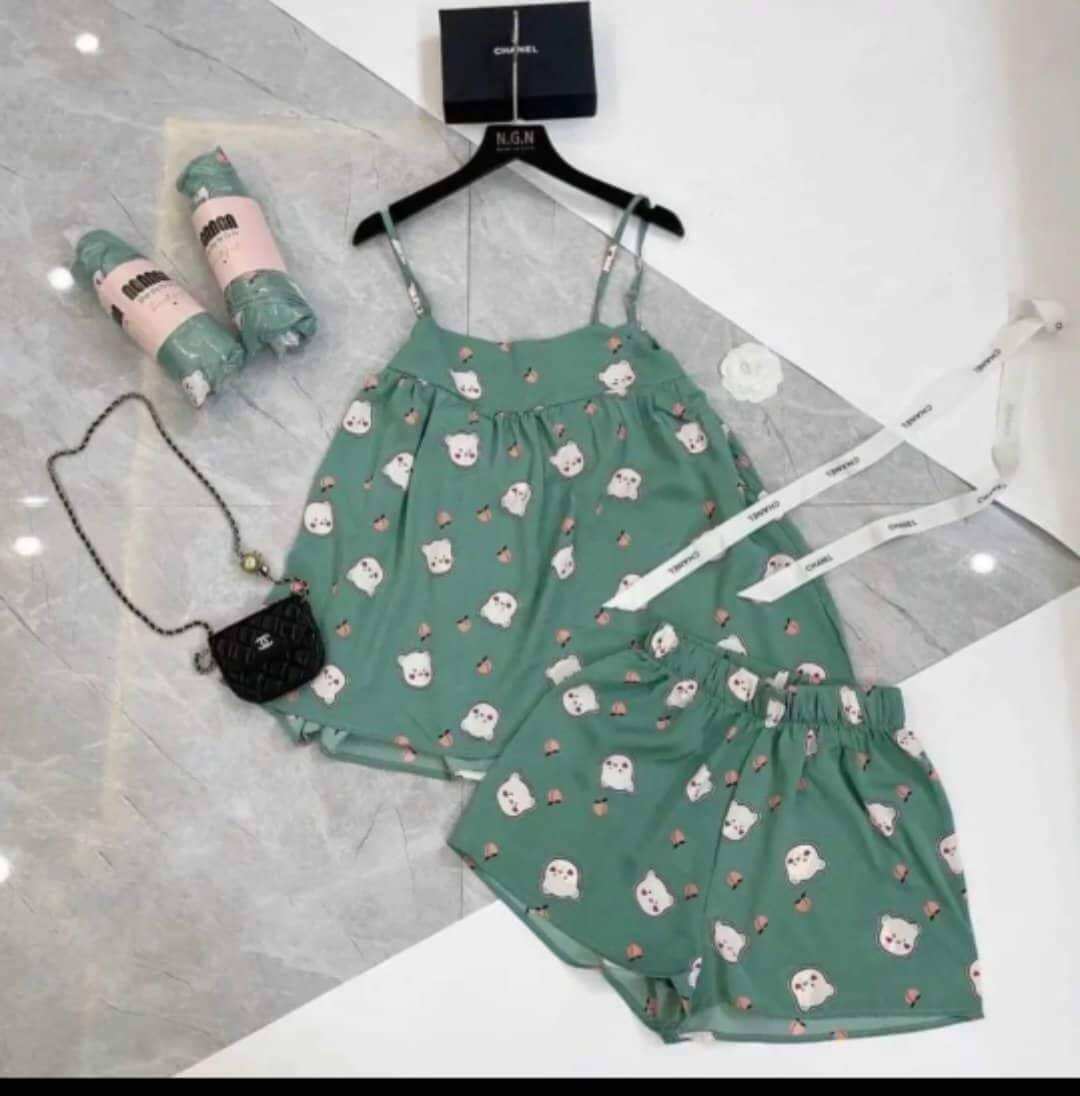 Bộ cộc đùi mặc nhà mềm mịn