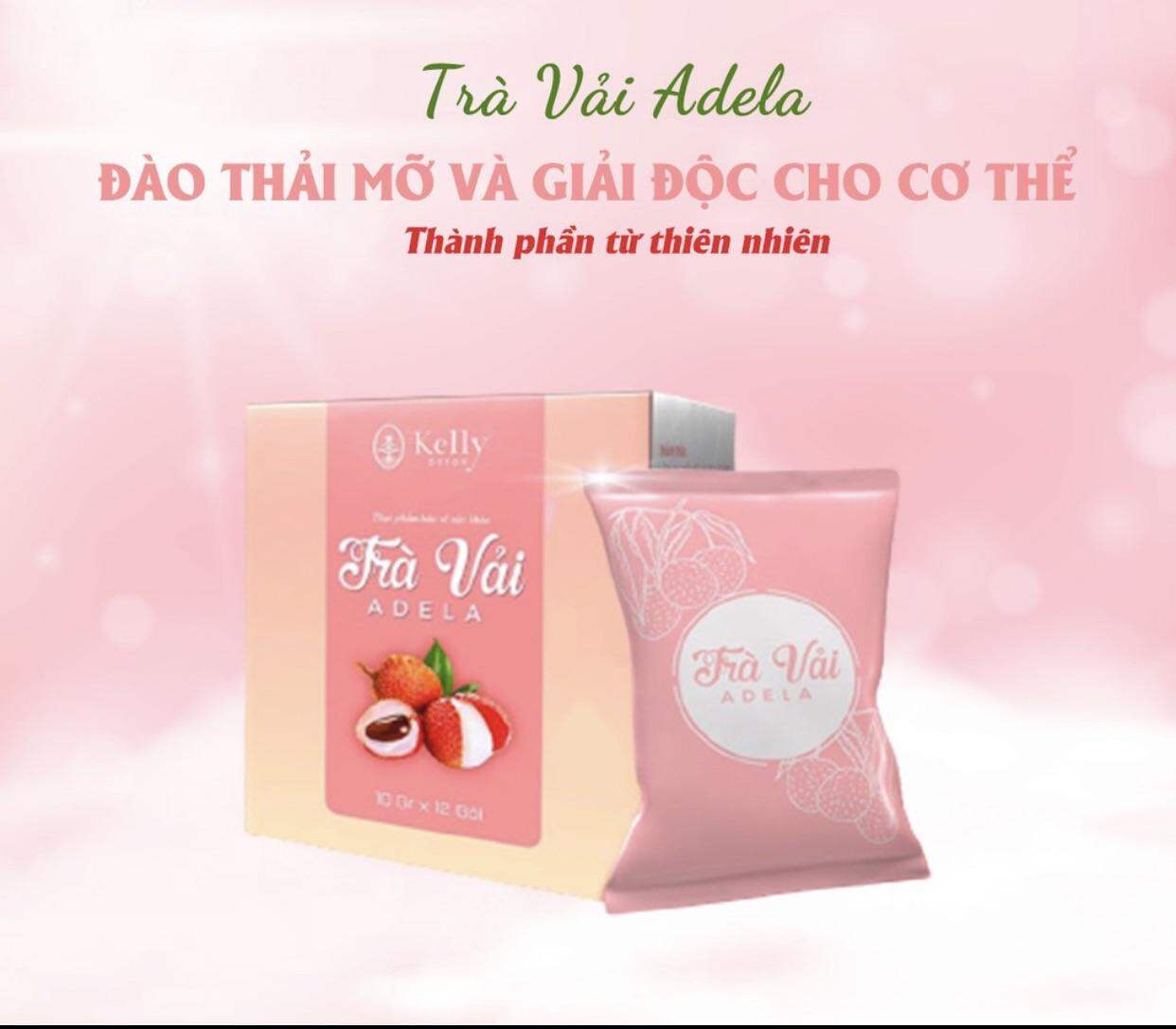 Trà Vải Adela Giảm Cân Kelly Detox
