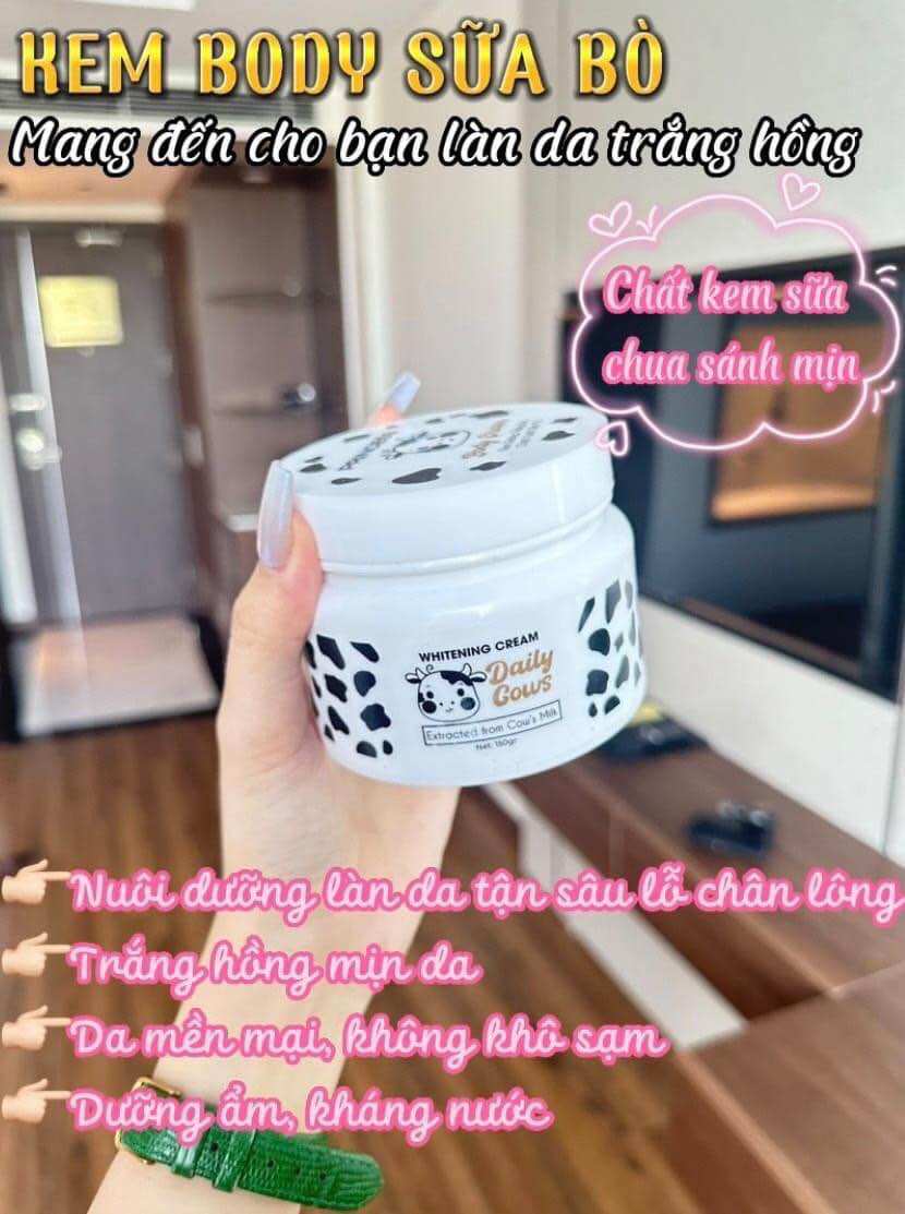 KEM BODY SỮA BÒ PRINCESS