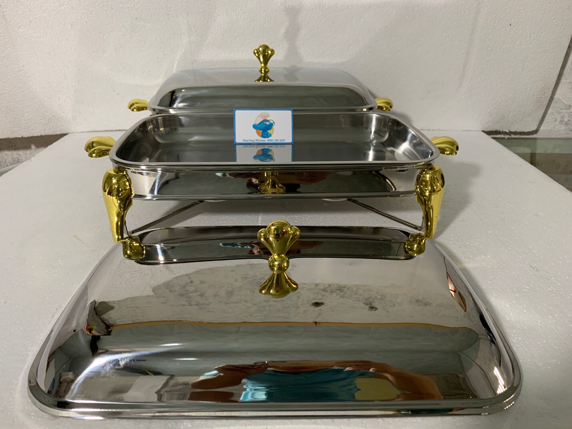 Khay hấp cầy cá inox 304