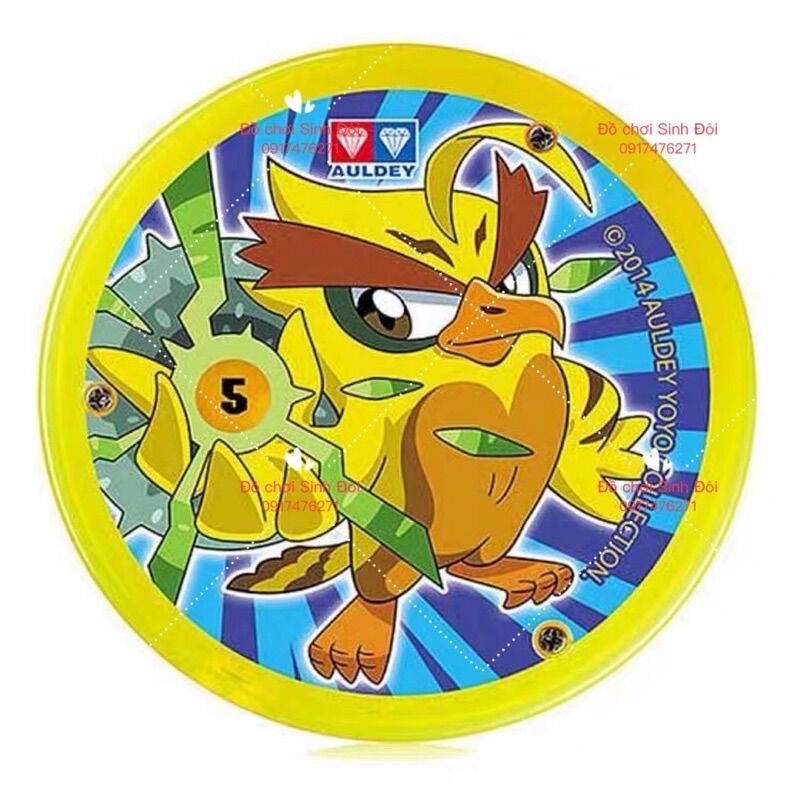 Đồ chơi yoyo Auldey 676306 màu vàng - tuyệt đỉnh yoyo ĐẠI BÀNG MÀU VÀNG