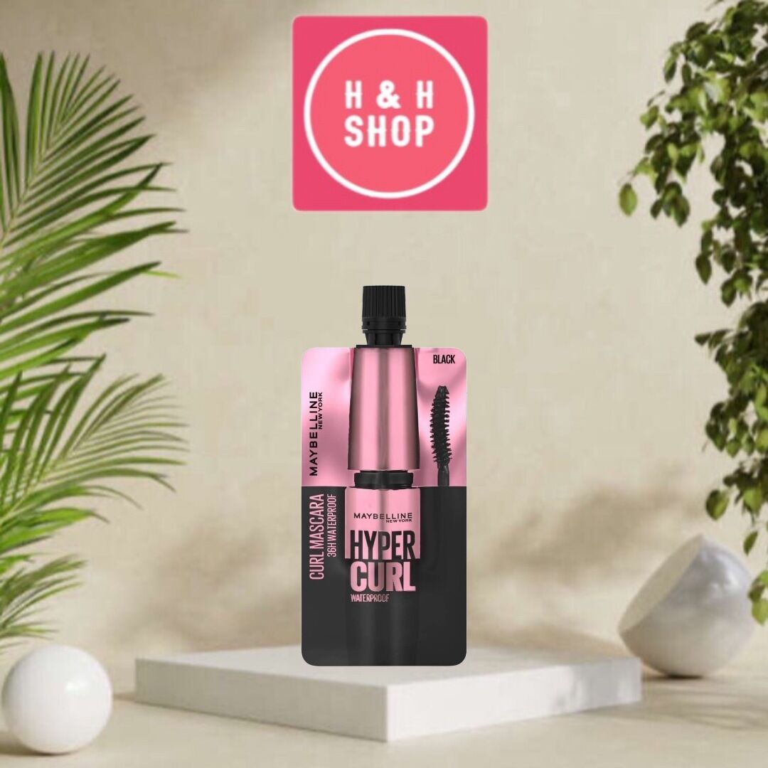 Mascara Làm Cong Mi Maybelline Hyper Curl Đen