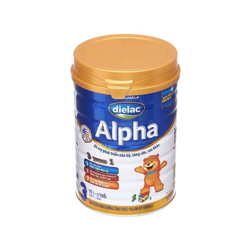 Sữa bột Dielac Alpha số 3 900g
