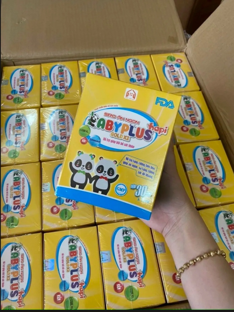 Siro Ăn ngon Baby Plus hapi