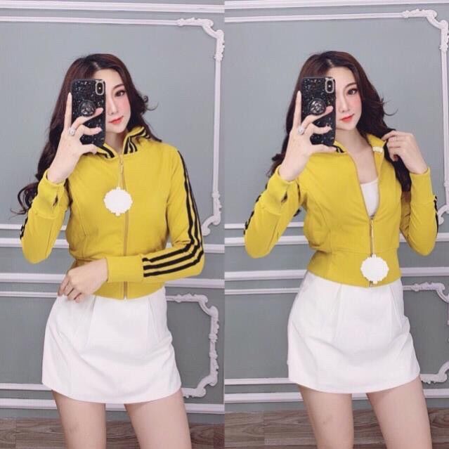 [HCM]áo khoác lửng 3 sọc đẹp