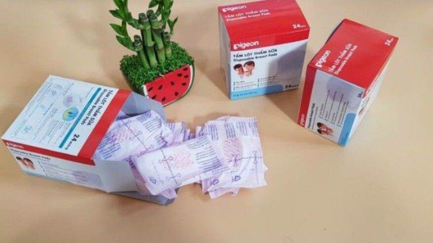 Miếng lót thấm sữa mẹ Pigeon