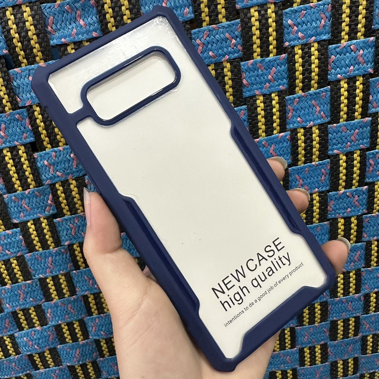Case ốp lưng Samsung Note 8 viền dẻo màu chống sốc