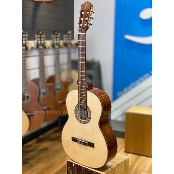 Đàn Guitar Classic C-170 Ba Đờn gỗ hồng đào nhập khẩu tặng bao đựng pick capo