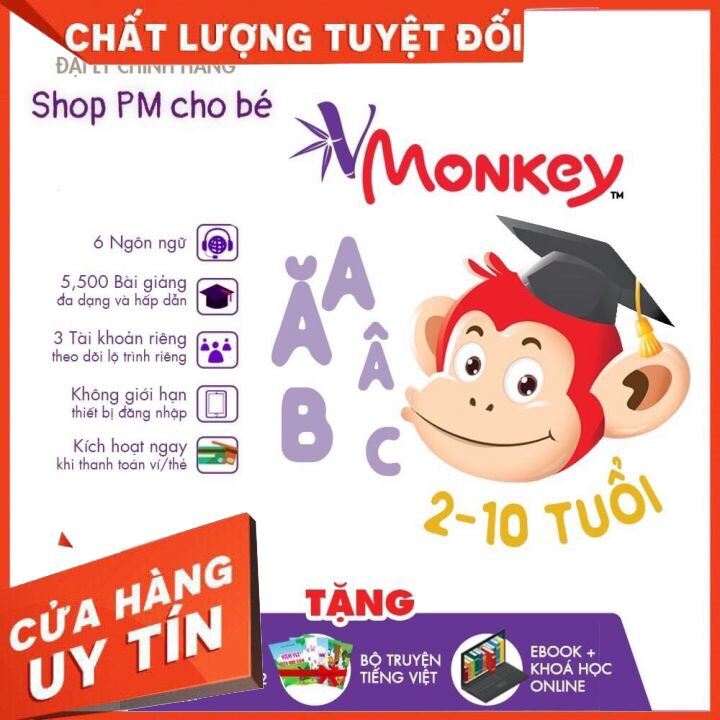 Vmonkey Trọn đời, 1 năm - Monkey Tiếng Việt