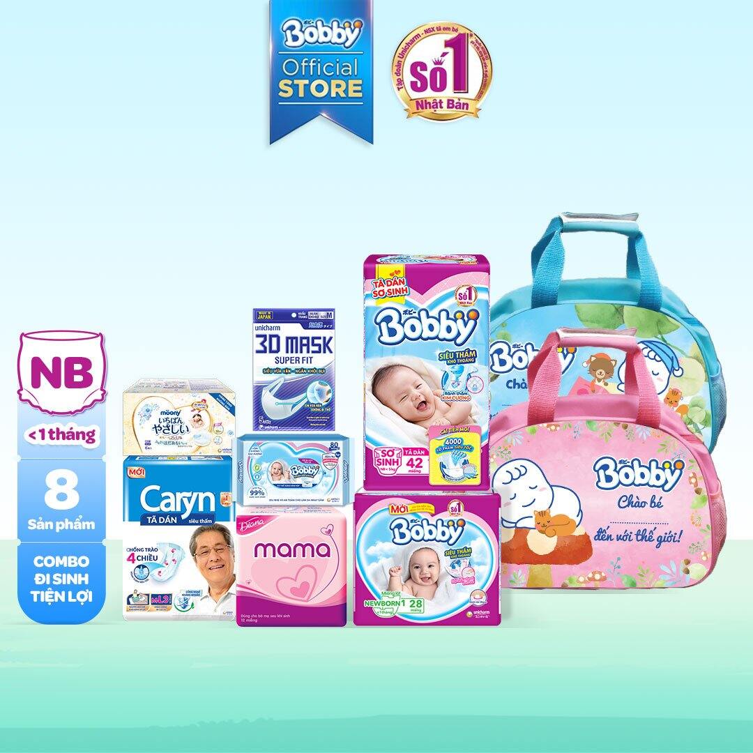 Combo 8 món đi sinh cho mẹ và bé