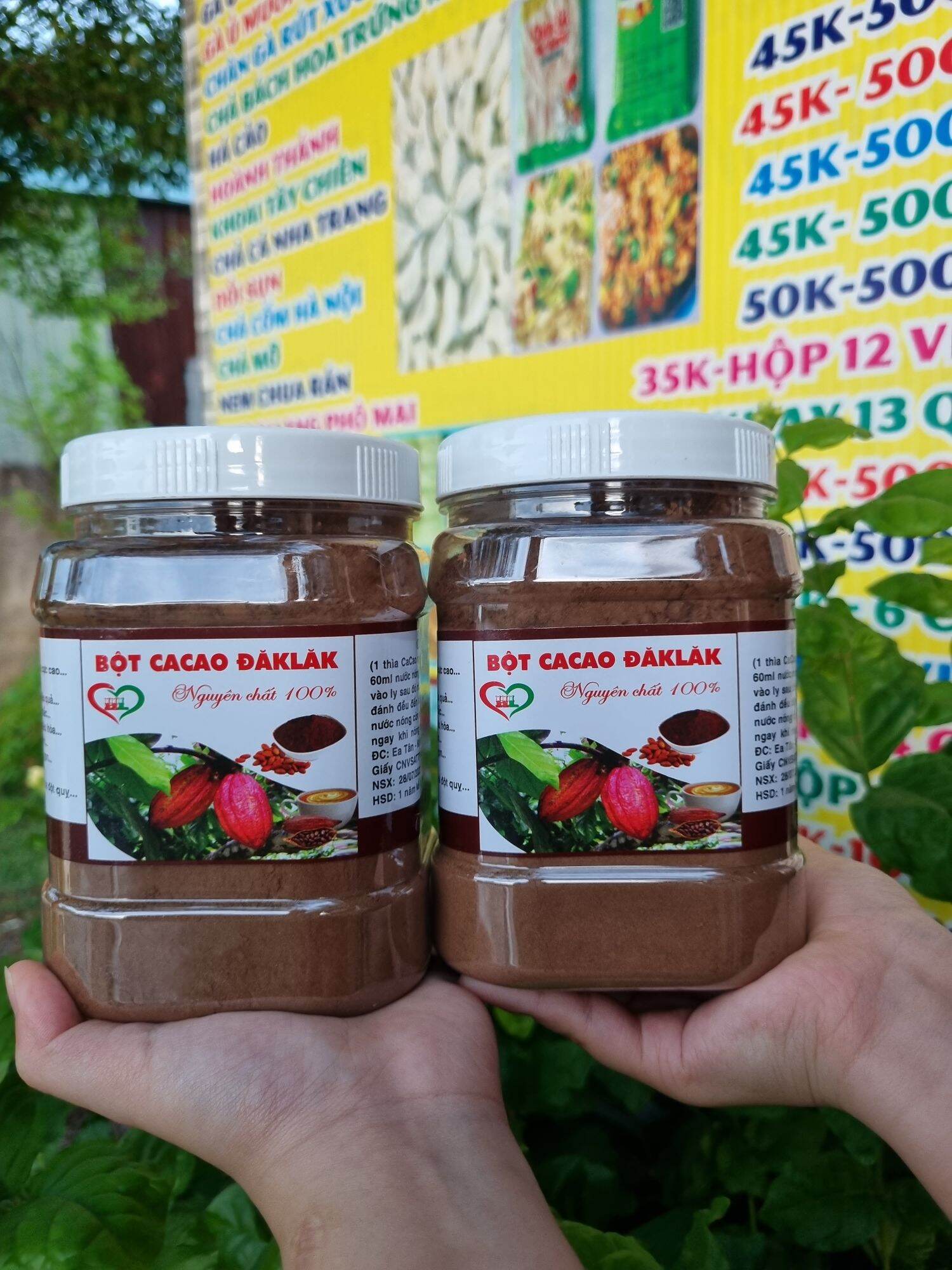 1kg bột cacao nguyên chất đaklak