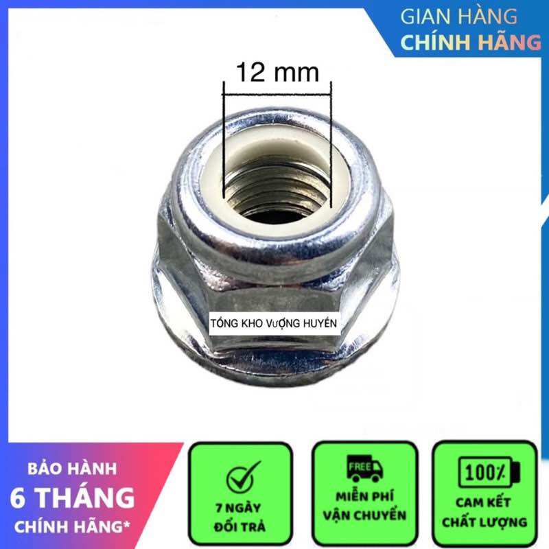 Ốc Tán Ren Ngược Lắp Lưỡi Máy Cắt Cỏ 8 - 10 - 12mm