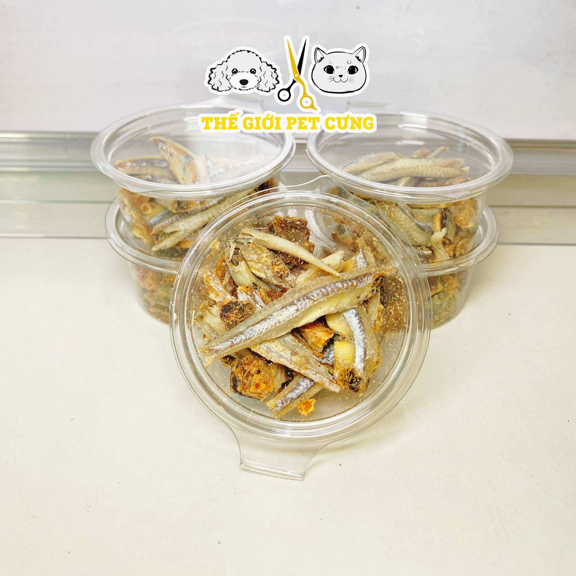 Thức Ăn Hải Sản Tôm Cá Khô Hamster Nhím Sóc
