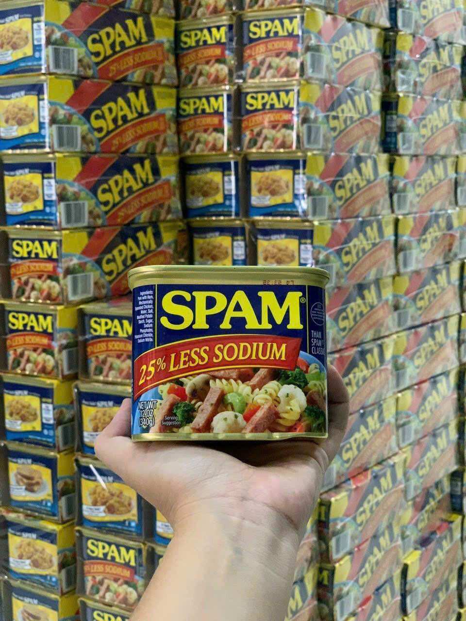 Thịt hộp SPAM 340g Mỹ