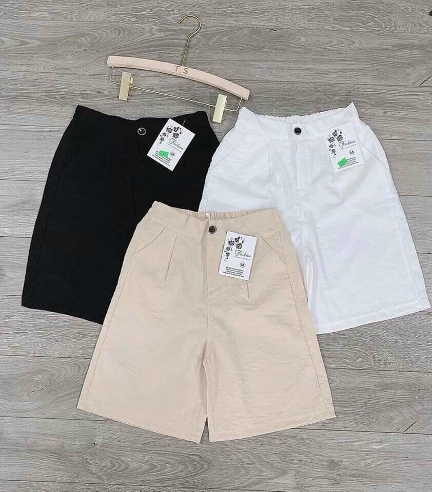 Quần ngố nữ đũi ống rộng , quần đùi nữ