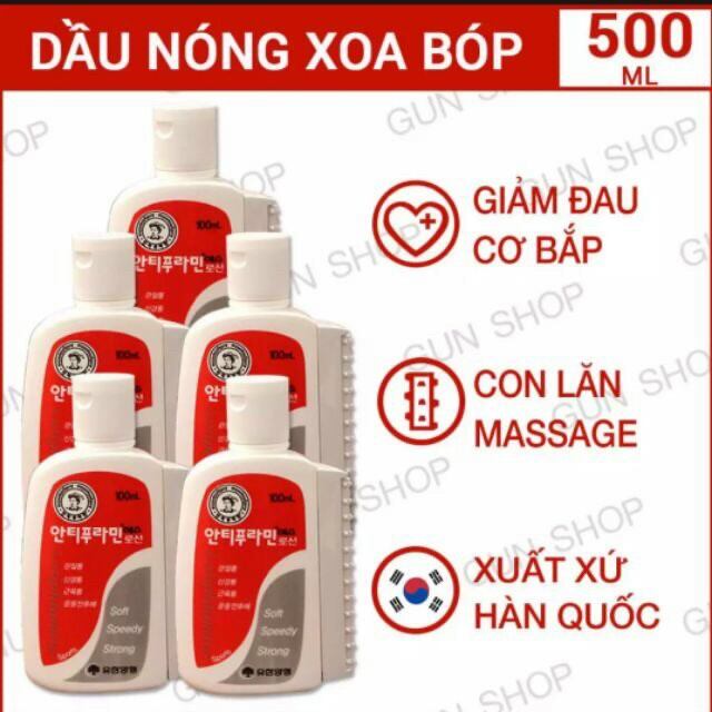Combo 10 chai dầu nóng xoa bóp
