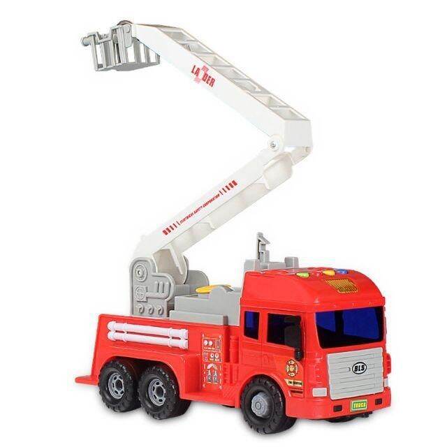 Xe cứu hoả phun nước tỉ lệ 1:20 âm thanh đèn