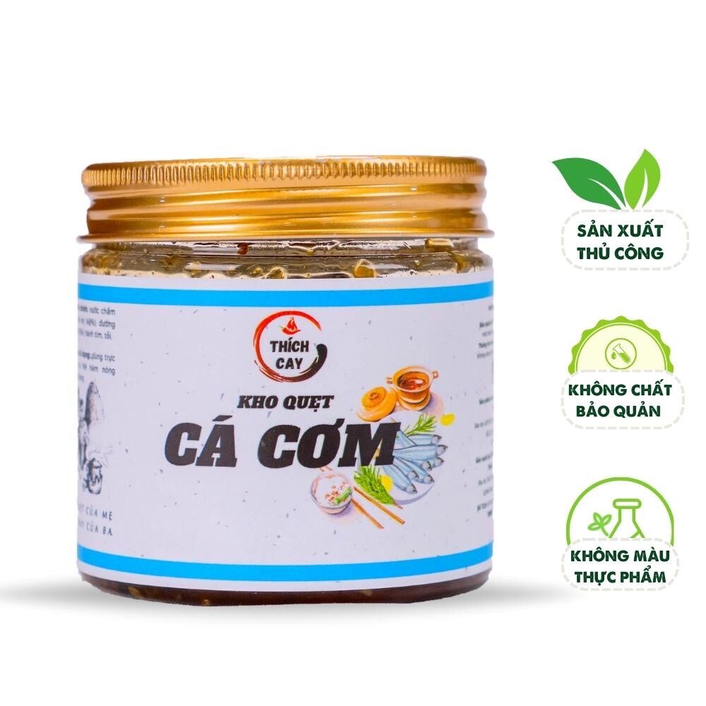 Kho quẹt cá cơm- hủ 250gr