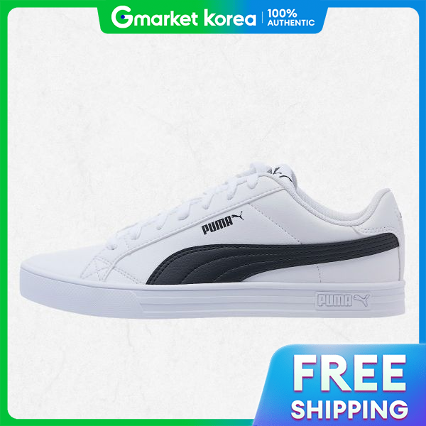 PUMA | PUMA Smash Vulc V3 LO - 38075202 - PUMA Trắng Đen 2534131