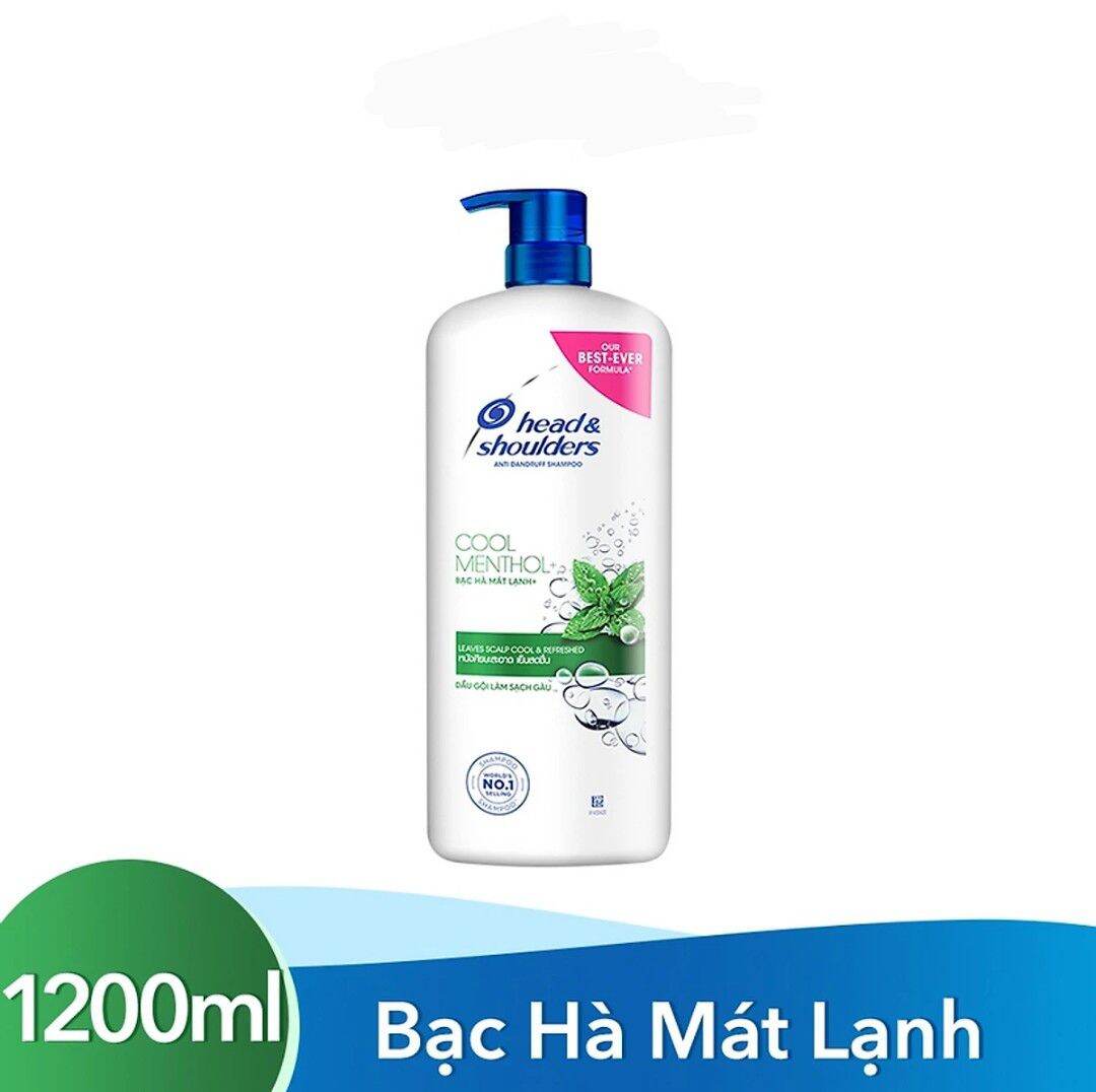 Dầu Gội Head & Shoulders Bạc Hà Mát Lạnh (1200ml)