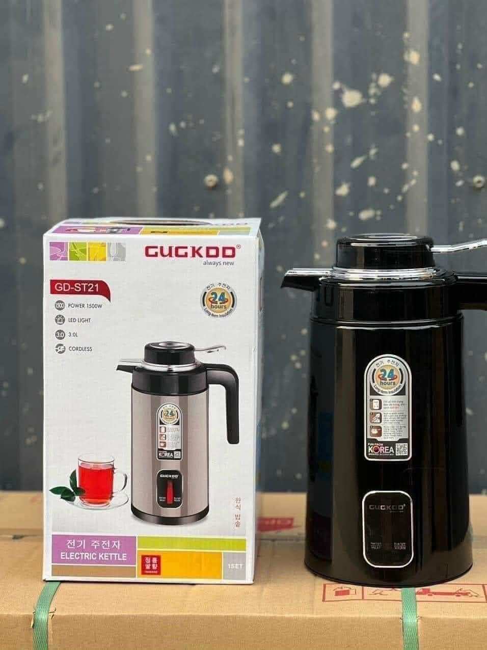 ẤM SIÊU TỐC CUCKOO ST 21 KIÊM PHÍCH GIỮ NHIỆT
