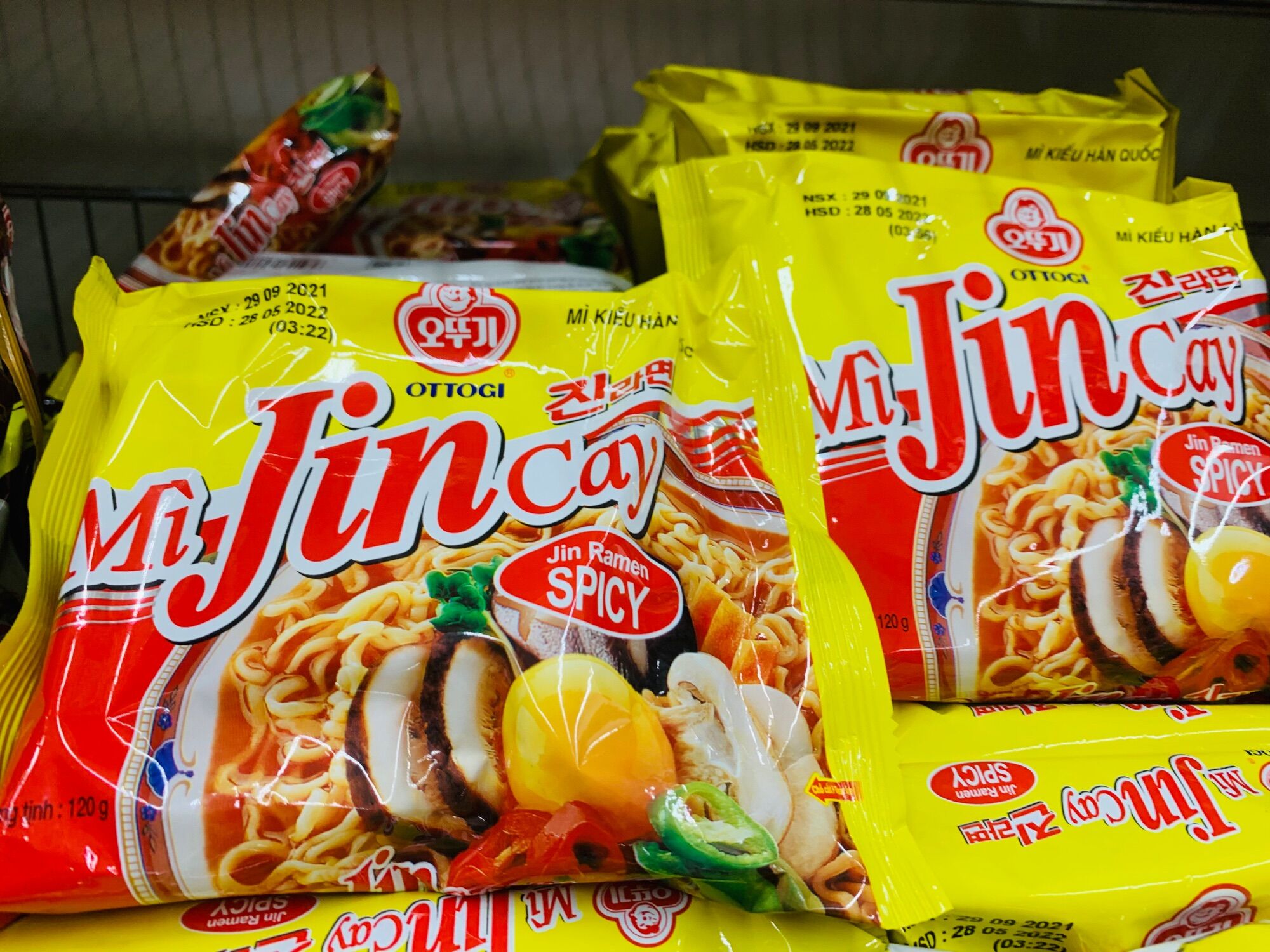Mì tương đen/ Mì Jin Cay/ Mì spaghetti Ottogi