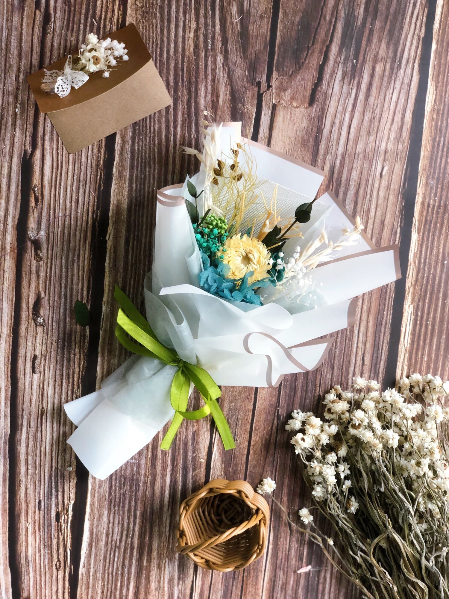 Bó hoa khô cao cấp