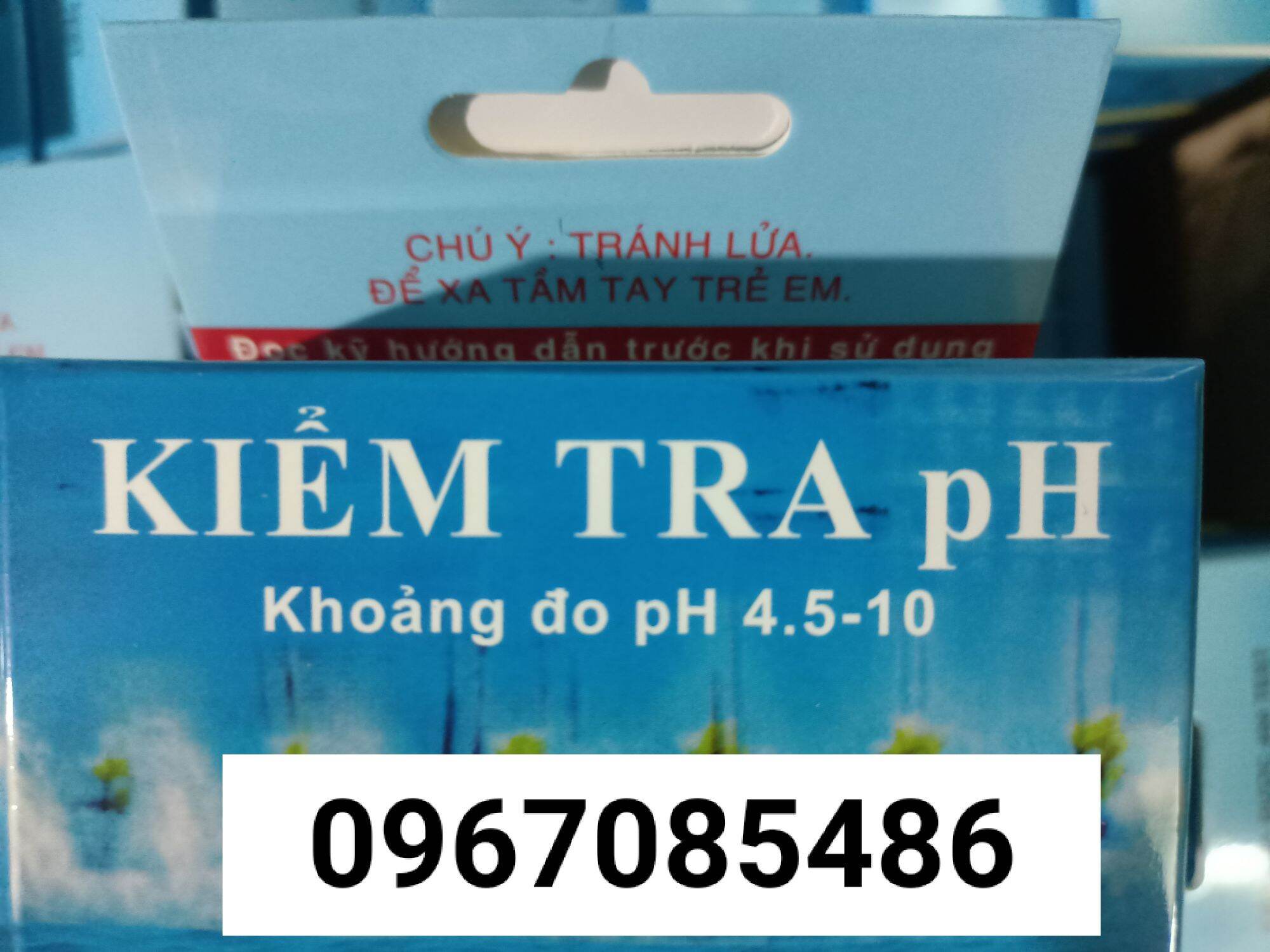 Dung Dịch Test Độ Ph Dùng cho Nước Mặn, Và Thủy Sản