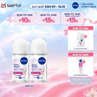 Combo 2 Khử Mùi NIVEA Dành Cho Nữ 50ml - Dưỡng Sáng/ Mờ Thâm/ Chống Ố Vàng Áo - Ngăn Mùi Đến 72H