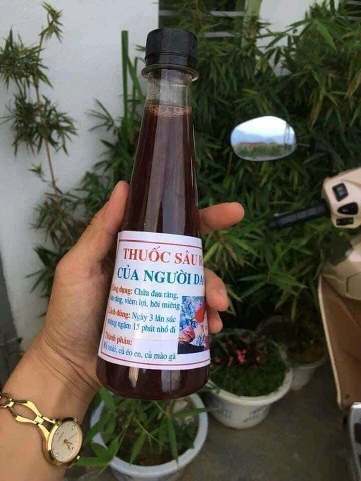 Thuoc dac tri sâu răng - hôi miệng của người dao đỏ -