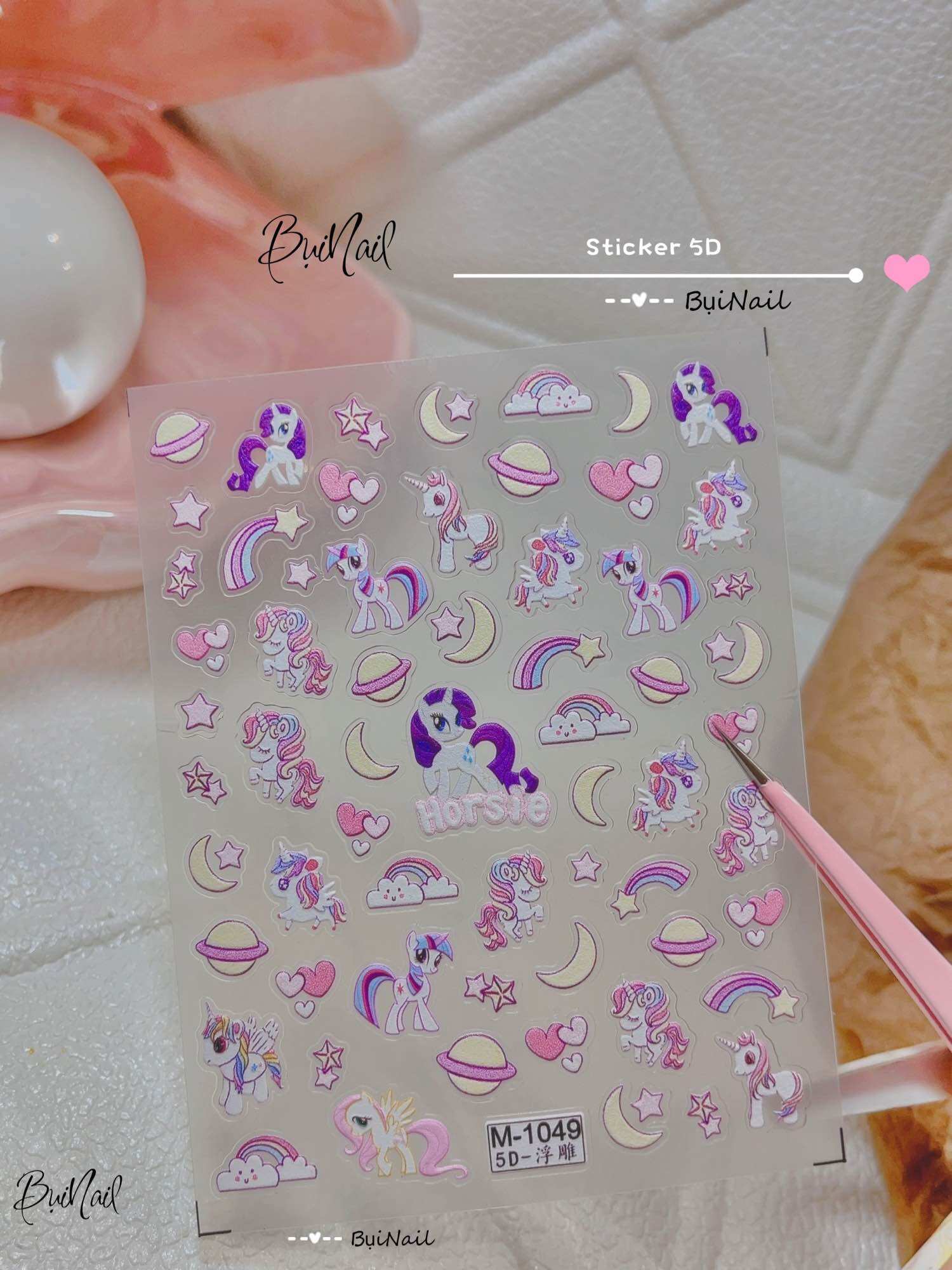 STICKER NỔI 5D MẪU MỚI
