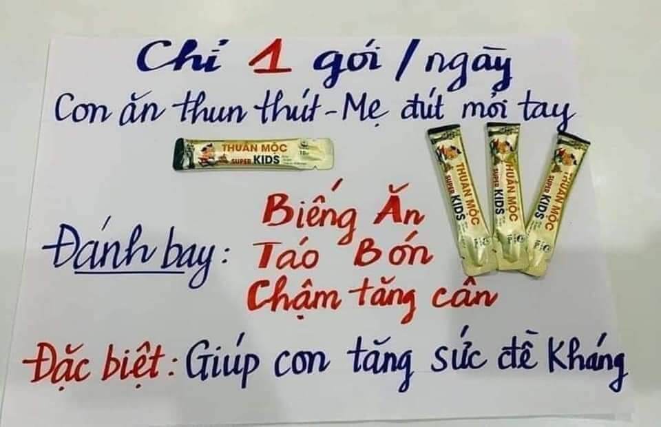 [Chính hãng] Siro ăn ngon Thuần Mộc supper kids
