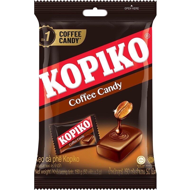 Kẹo cà phê kopiko gói 145g