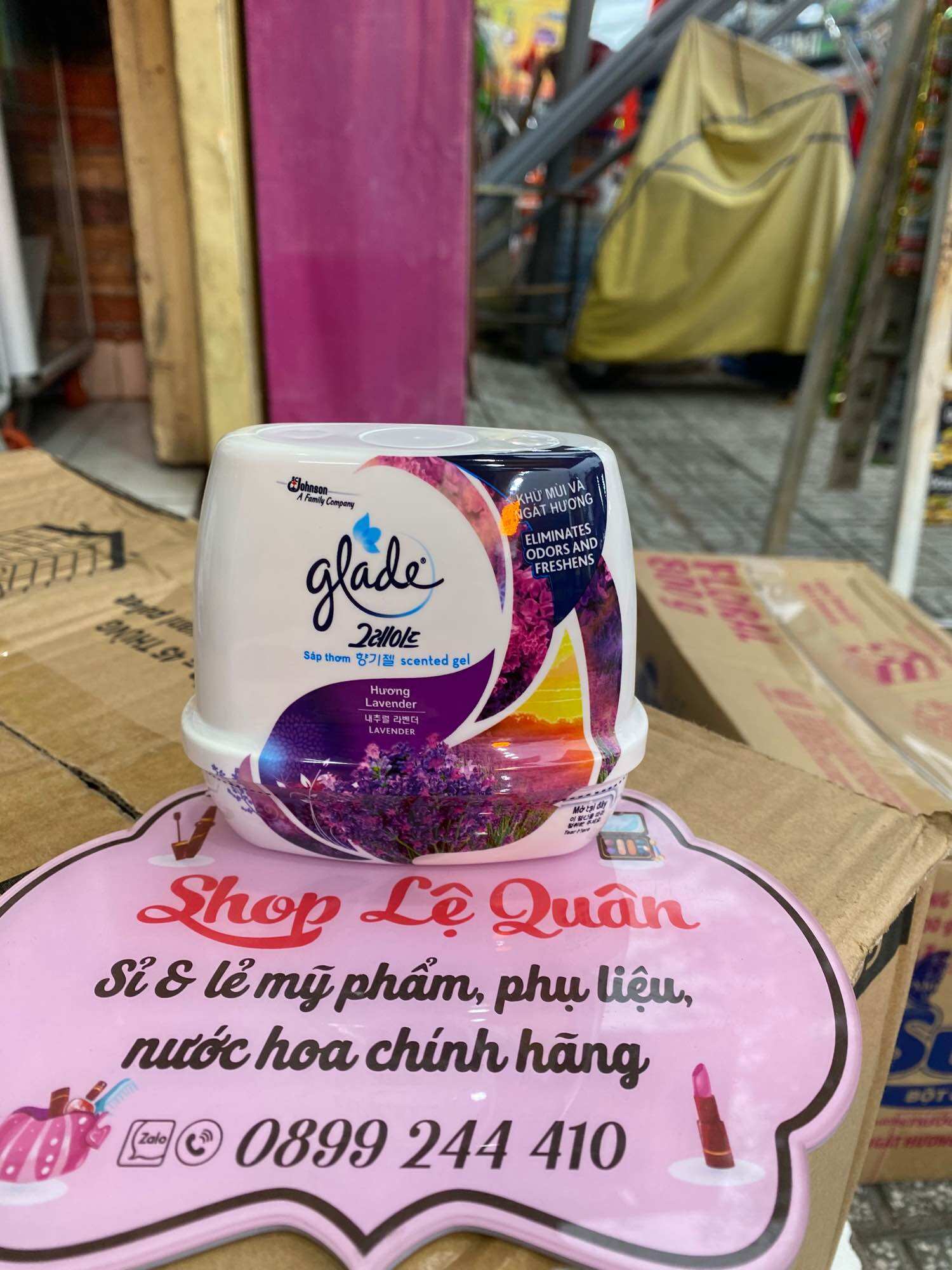 Sáp thơm phòng glade 180g