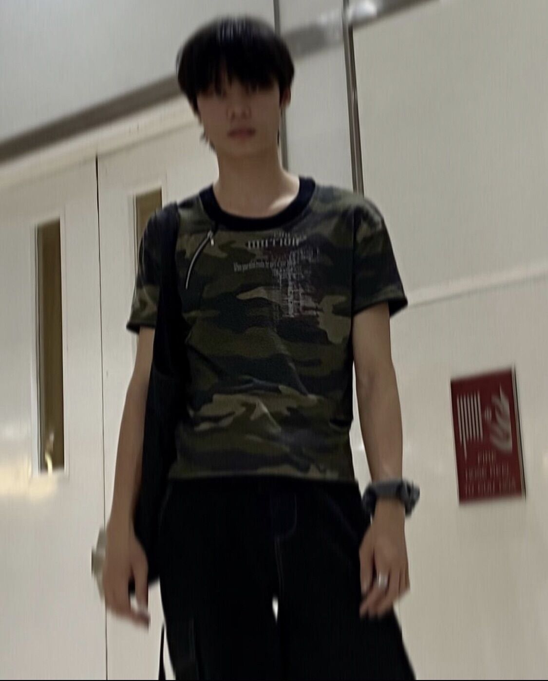Double Layer Camo Tee shirt