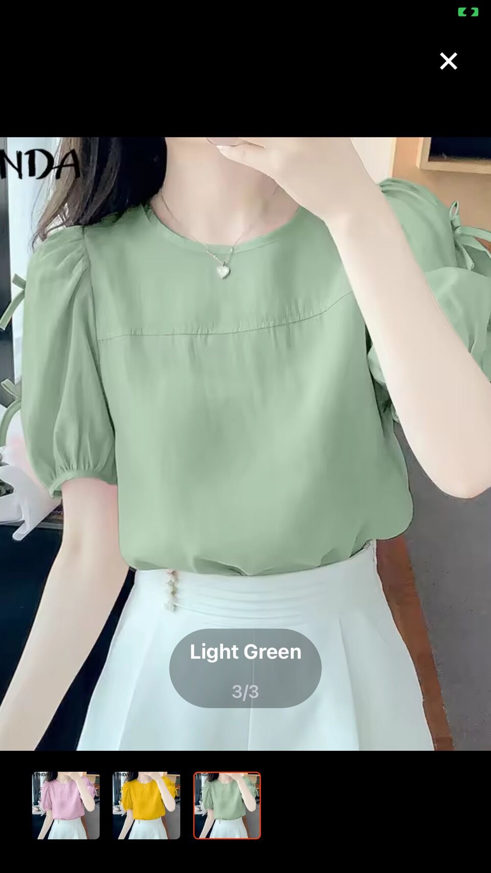 Áo cổ tròn kiểu nữ 17& full size