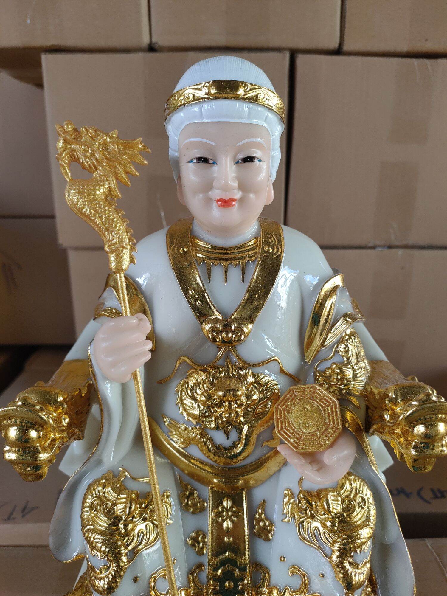 Tượng Bà Cố Hỷ cao 30cm