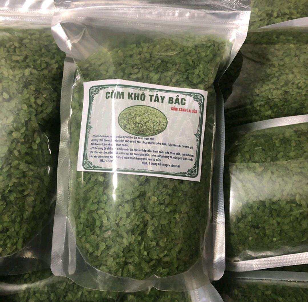 500 CỐM NON KHÔ DẺO THƠM NGON ĐẶC SẢN LÀNG VÒNG TỰ NHIÊN KHÔNG PHẨM MÀU