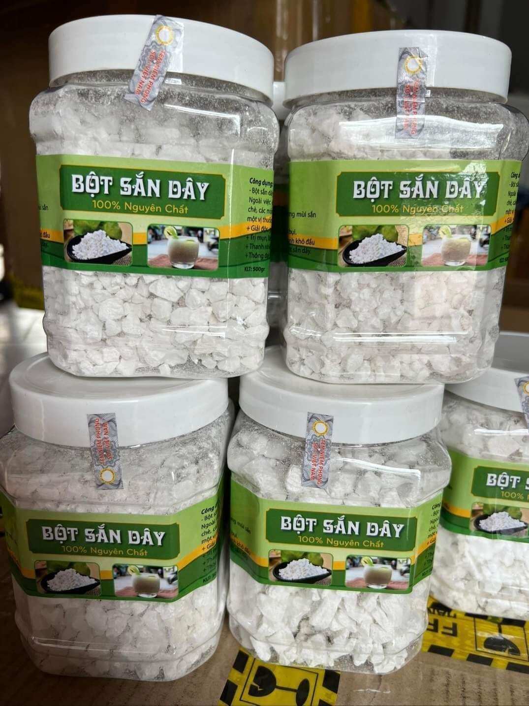 Bột sắn dây nguyên chất hộp 500g