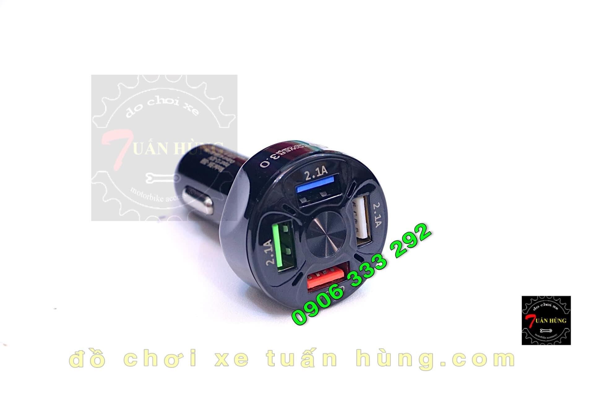 Sạc điện thoại exciter 155 /ex155 tẩu thuốc hàng chuẩn ab150 và ô tô con - tẩu sạc điện thoại - đồ chơi xe máy