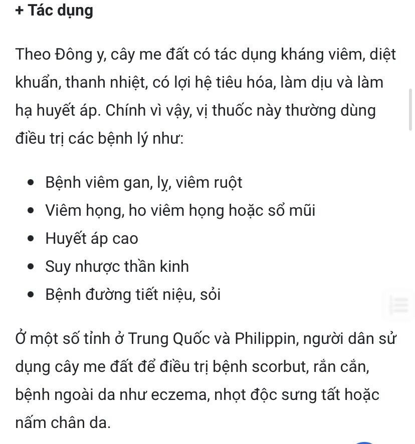Me chua hoa đất 10 củ