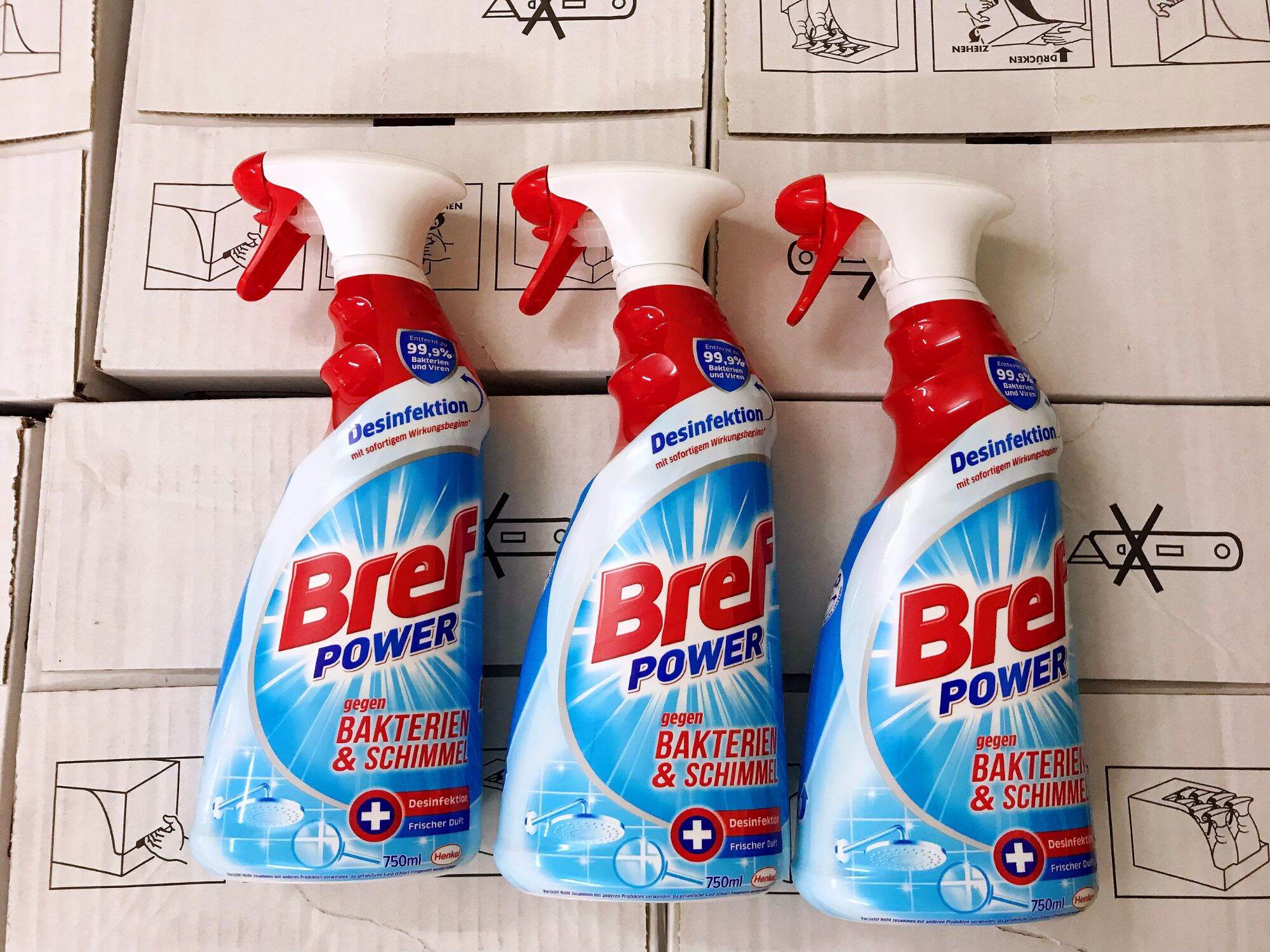 💥 Dung dịch Bref diệt khuẩn nấm mốc mẫu mới 750ml