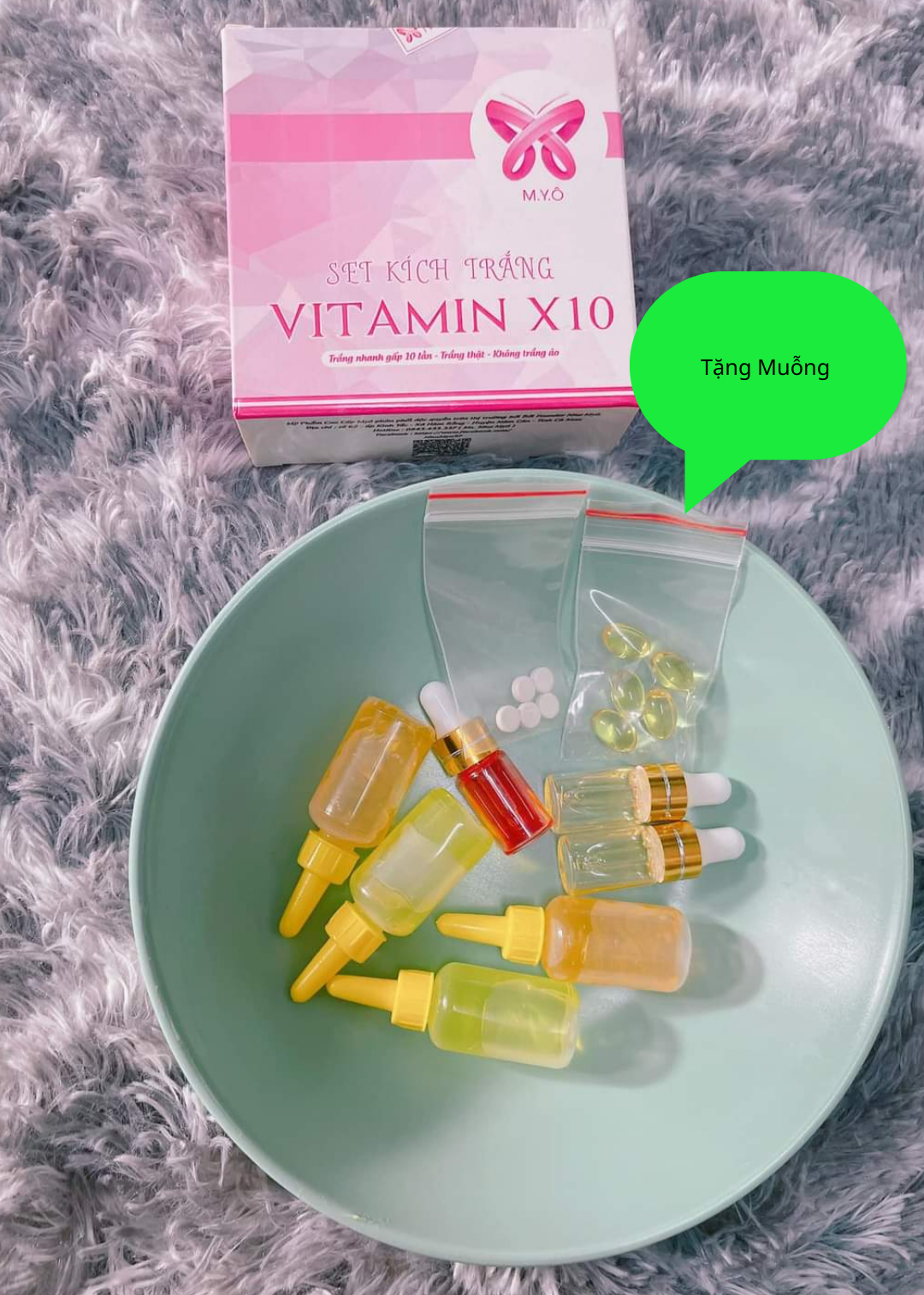 𝐒𝐄𝐓 𝐊𝐈́𝐂𝐇 𝐓𝐑𝐀̆́𝐍𝐆 𝐕𝐈𝐓𝐀𝐌𝐈𝐍 𝐗𝟏𝟎 (2 SET MIỄN SHIP TẶNG HỘP +  MUỖNG TRỘN KEM)