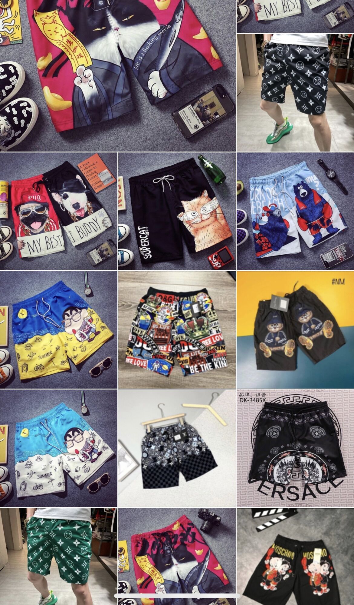 Quần short nam❤️SALE❤️Quần đùi nam in 3D đẹp chất liệu thể thao cao cấp thoáng mát nhiều mẫu khác nhau