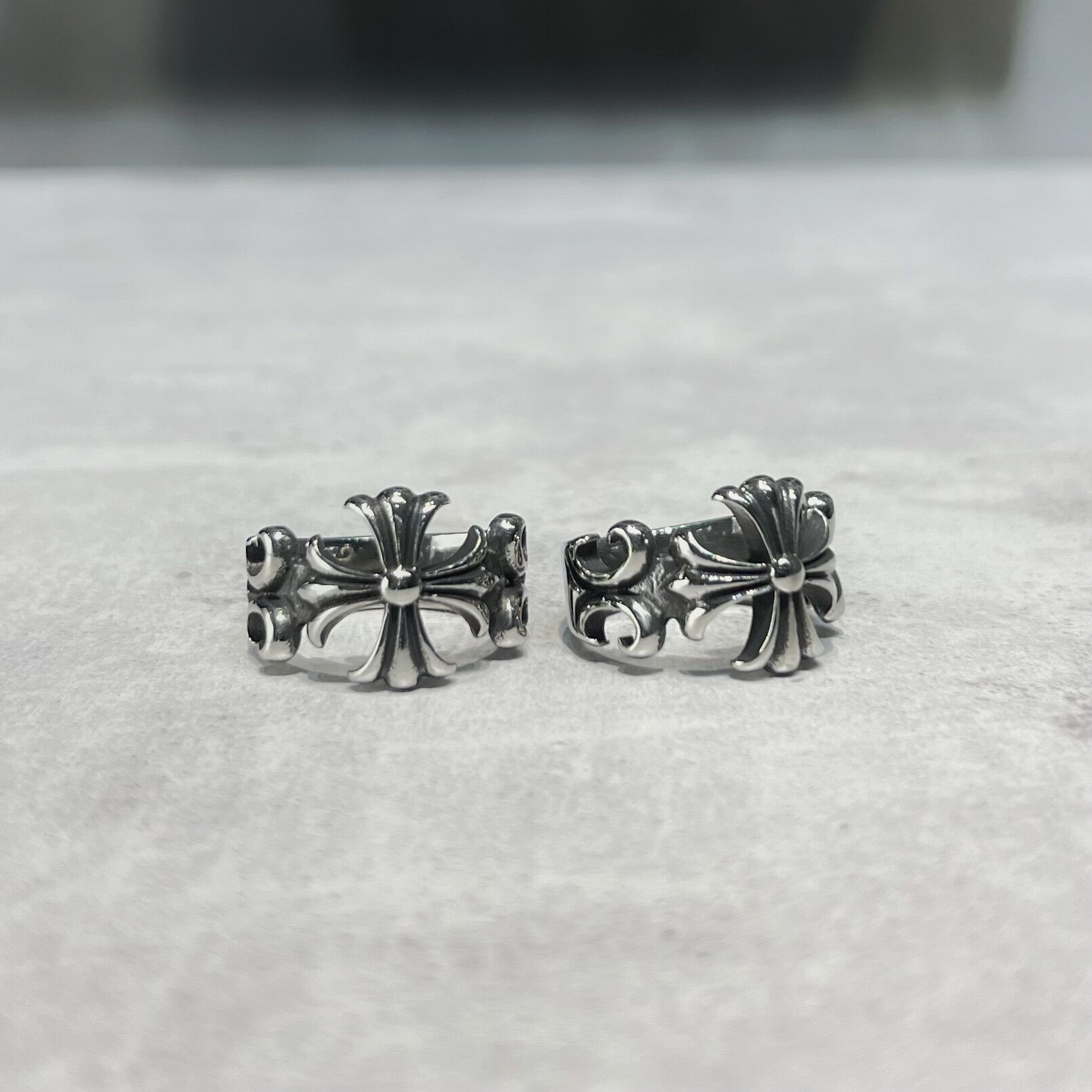 NHẪN CHROME HEART THÉP TITAN KHÔNG GỈ 27