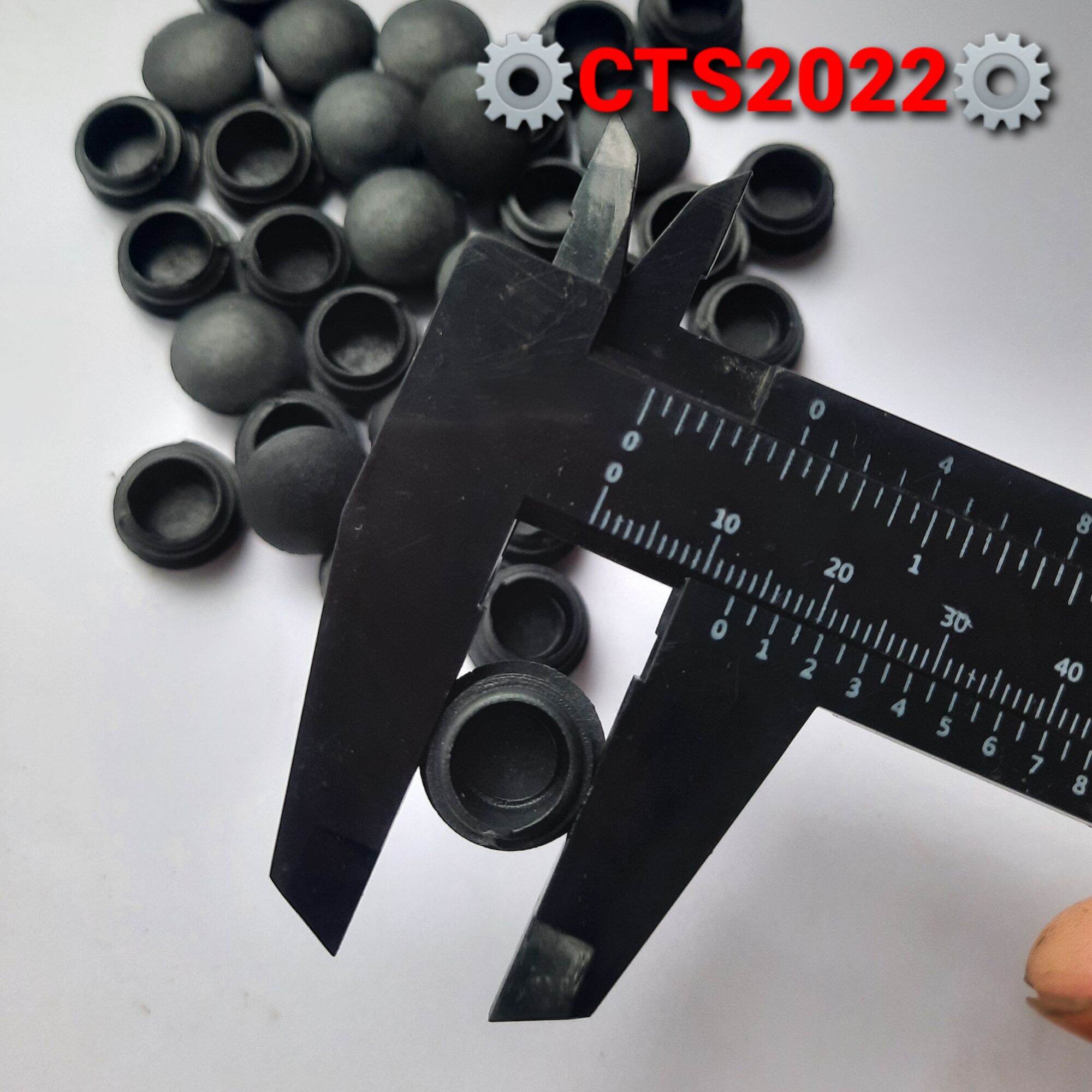 2 Nút nhựa bịt lỗ phi 13mm