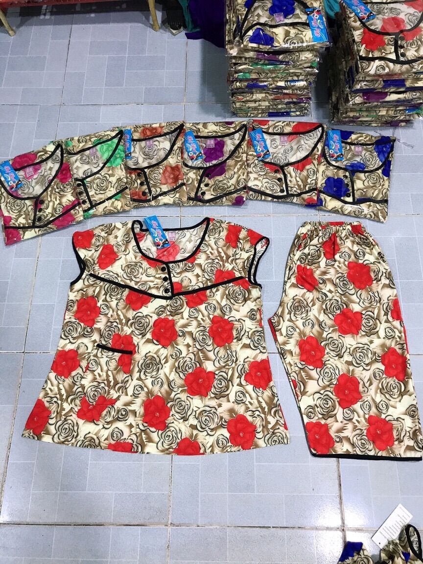Bộ thun lạnh trung niên đại cô( size 65-87kg)